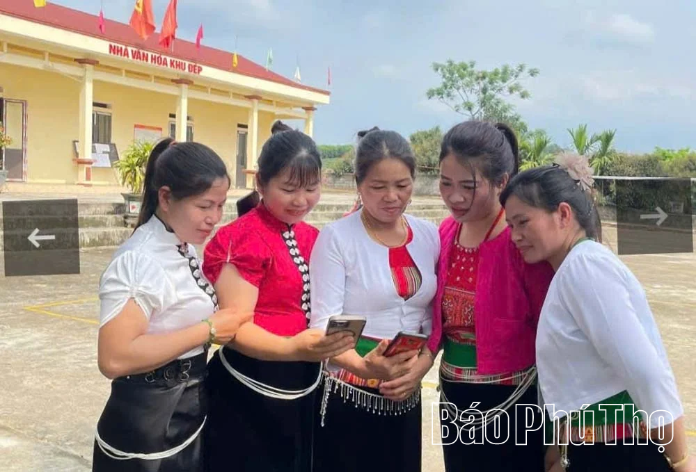 Mô hình “Chi hội phụ nữ số” ở Minh Đài