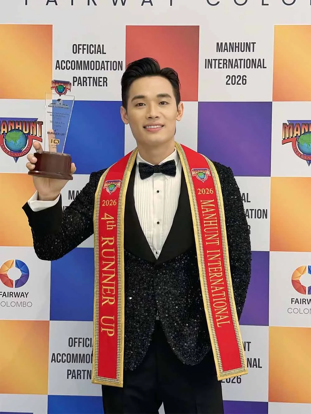 Đại diện Việt Nam giành Á vương Manhunt International 2026