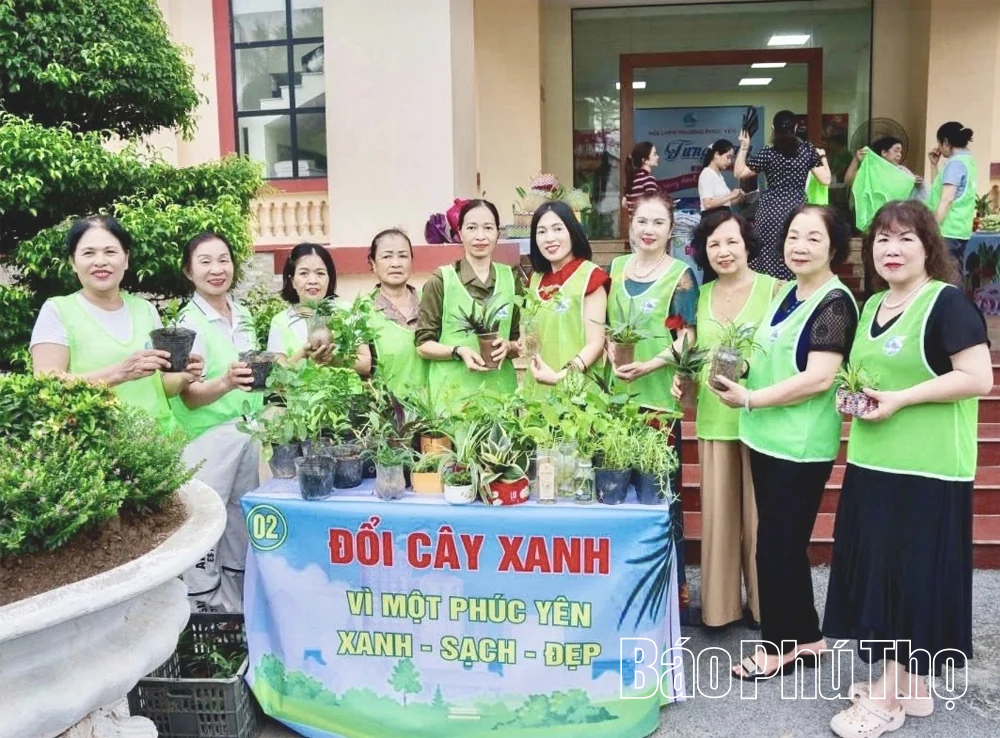 Phúc Yên lan tỏa lối sống xanh