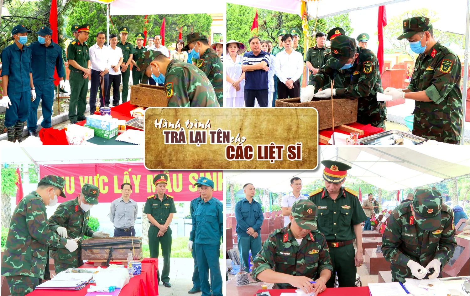 Hành trình trả lại tên cho các liệt sĩ