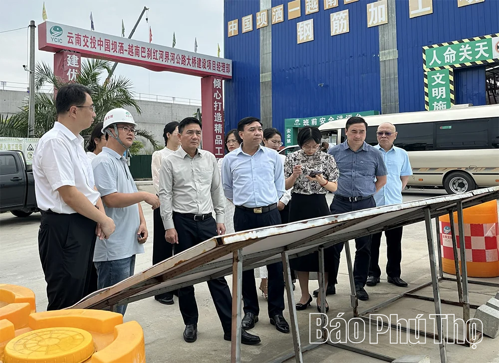 Thúc đẩy hợp tác thực chất, hiệu quả giữa tỉnh Phú Thọ và Châu Hồng Hà (Trung Quốc)