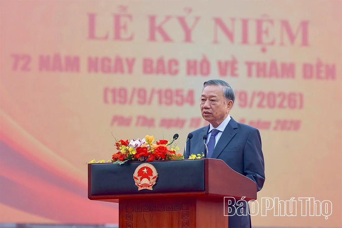 Kỷ niệm 72 năm Ngày Bác Hồ về thăm Đền Hùng và khánh thành Tượng đài “Bác Hồ với ngày hội non sông”