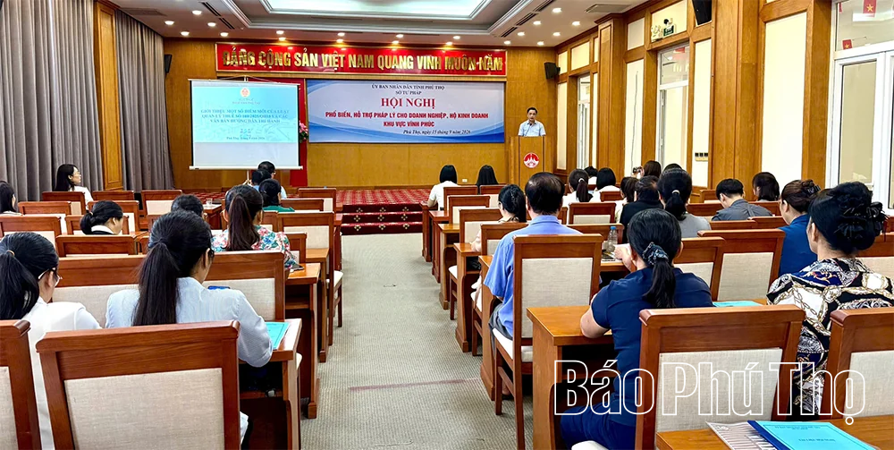 Phổ biến, hỗ trợ pháp lý cho hơn 200 doanh nghiệp, hộ kinh doanh