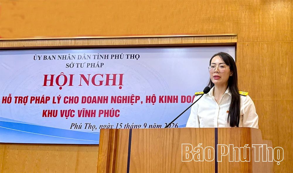 Phổ biến, hỗ trợ pháp lý cho hơn 200 doanh nghiệp, hộ kinh doanh