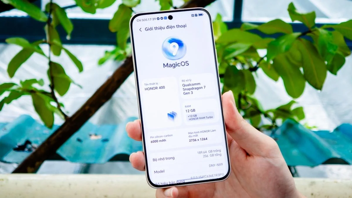 Hệ điều hành MagicOS trên HONOR 400 cho độ mượt mà bền bỉ suốt 4 năm
