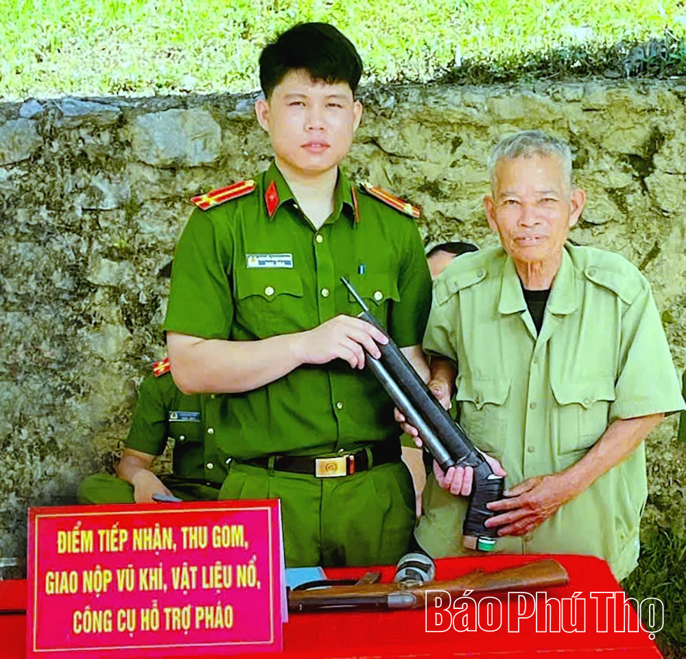 Mường Bi xây dựng thế trận an ninh nhân dân