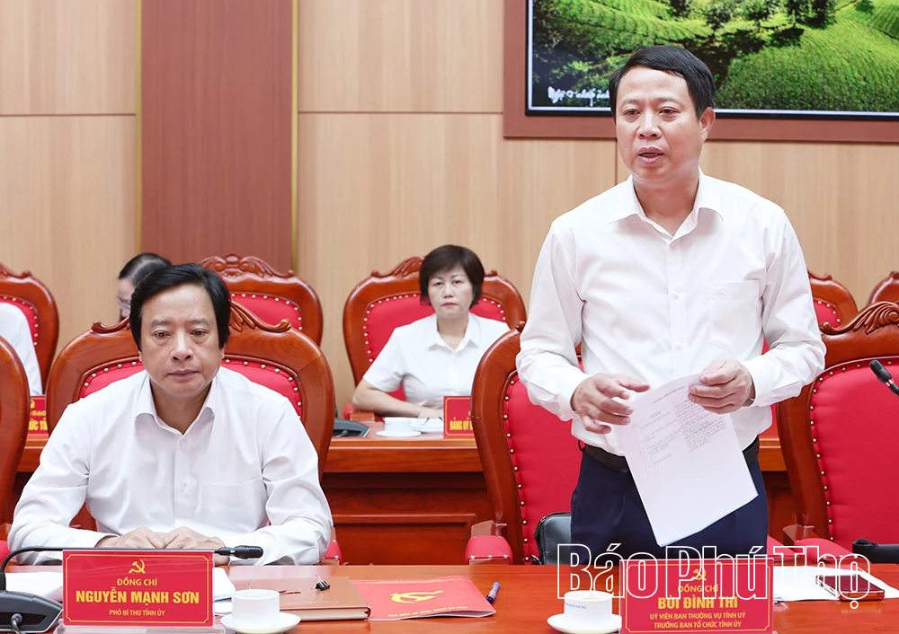Phú Thọ tiên phong chuyển đổi số trong công tác cán bộ