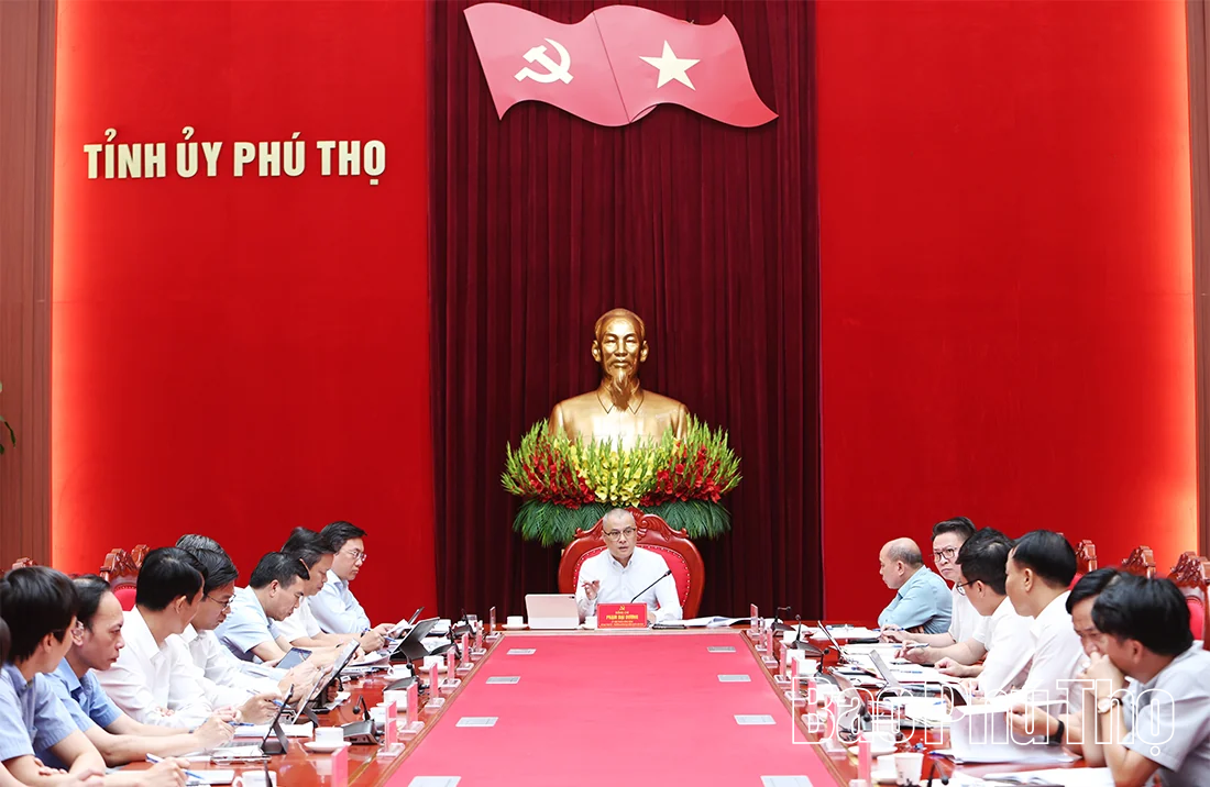 Bí thư Tỉnh ủy Phạm Đại Dương: Phấn đấu đưa Phú Thọ trở thành địa phương tiên phong về khoa học, công nghệ, đổi mới sáng tạo và chuyển đổi số