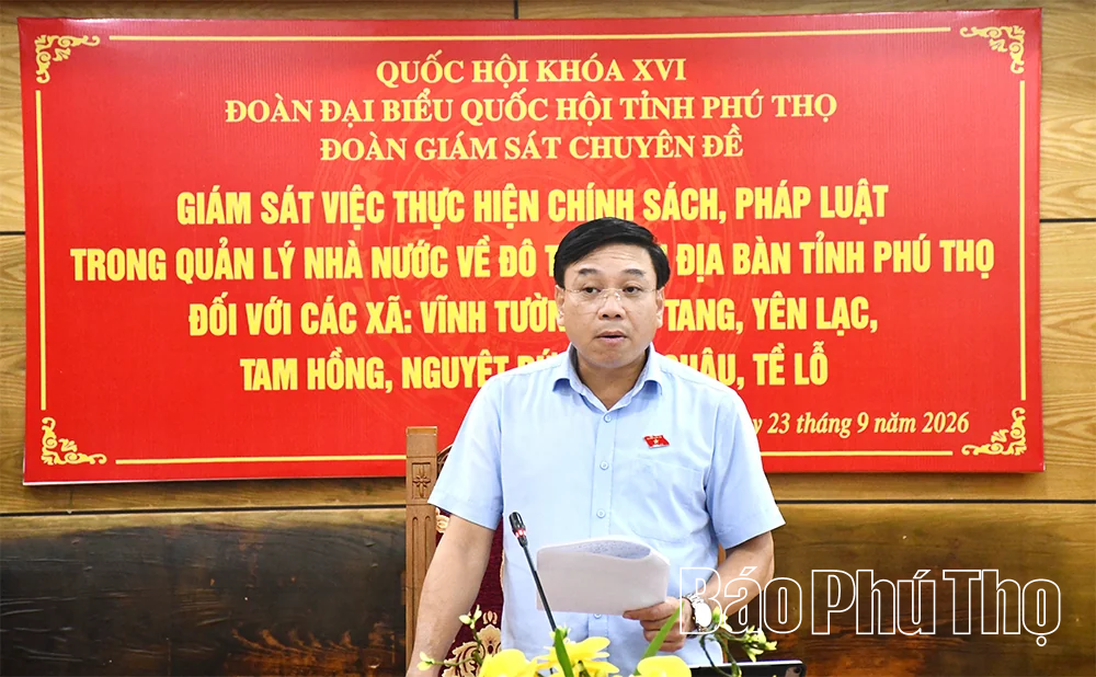 Giám sát thực hiện chính sách, pháp luật trong quản lý nhà nước về đô thị