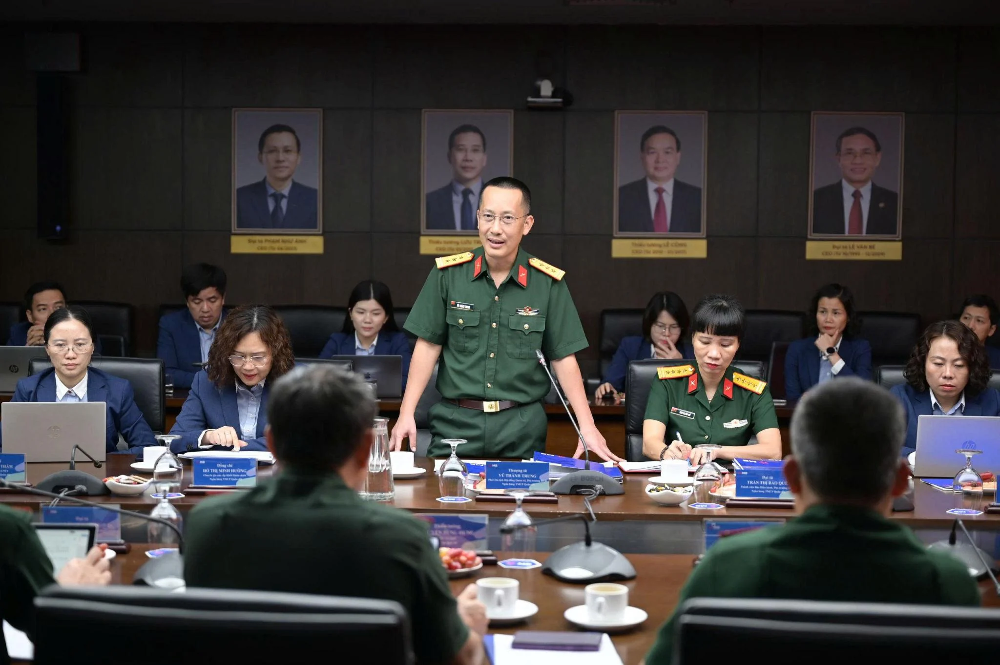 MB làm việc với đoàn kiểm tra chuyên đề của Bộ Quốc phòng
