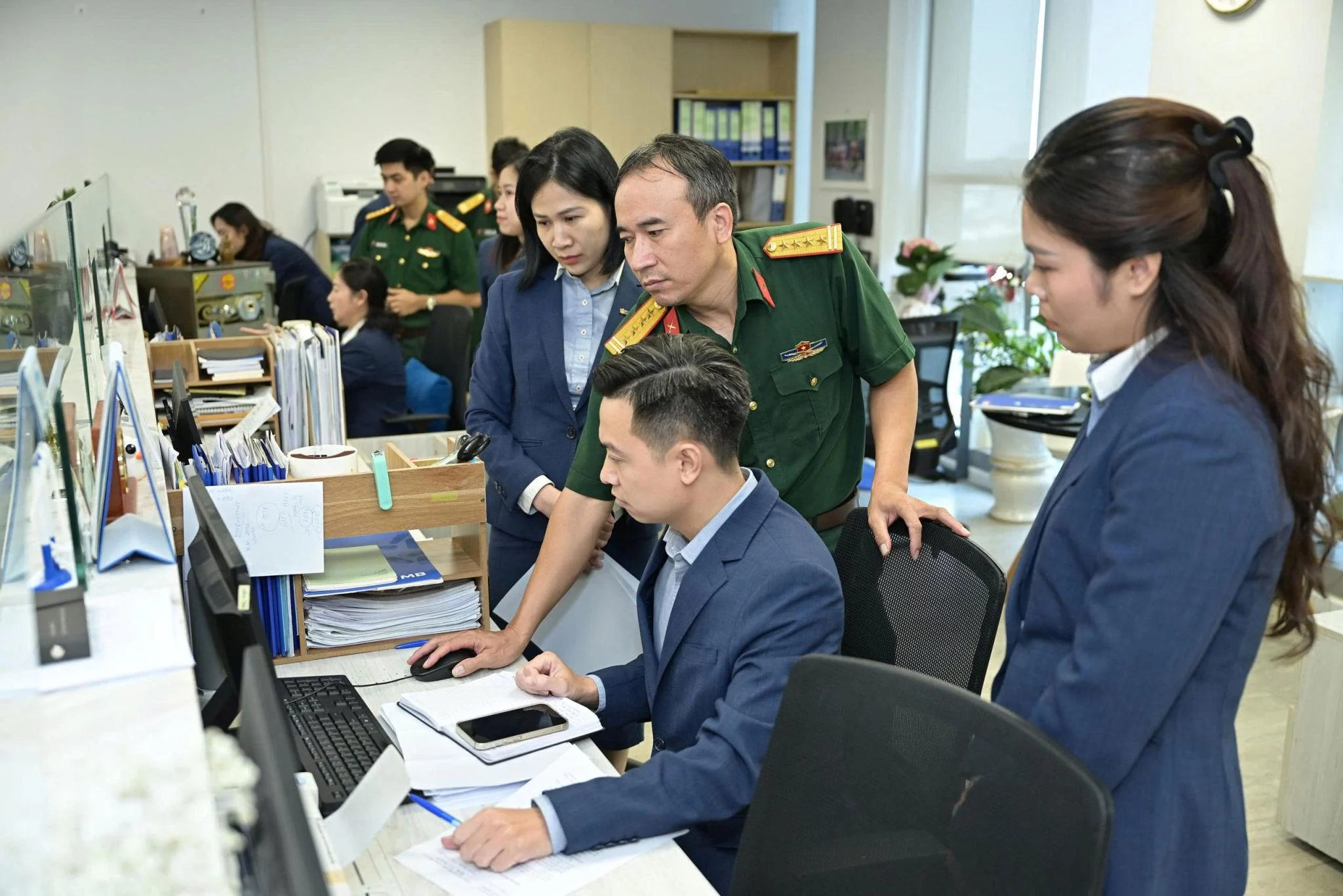 MB làm việc với đoàn kiểm tra chuyên đề của Bộ Quốc phòng