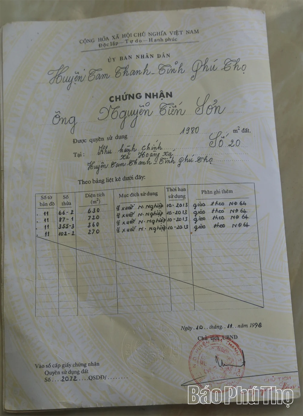 Nghịch lý xóm “hữu đinh, vô điền”