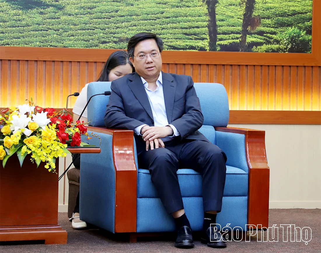 Tăng cường hợp tác phát triển công nghiệp hỗ trợ và đào tạo nguồn nhân lực công nghệ cao giữa tỉnh Phú Thọ và Tập đoàn Samsung