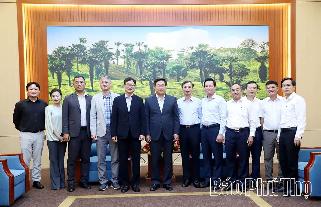 Tăng cường hợp tác phát triển công nghiệp hỗ trợ và đào tạo nguồn nhân lực công nghệ cao giữa tỉnh Phú Thọ và Tập đoàn Samsung