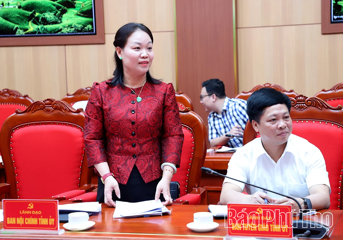 Giao ban các cơ quan chuyên trách tham mưu, giúp việc Tỉnh ủy