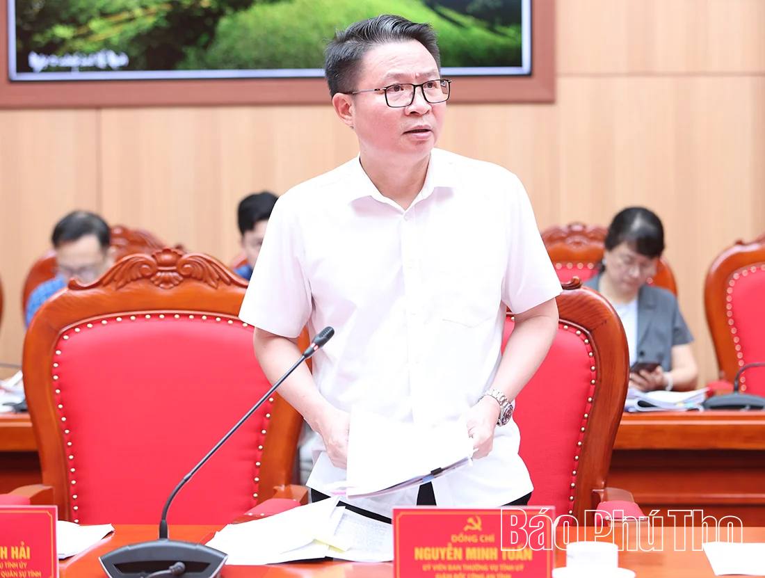 Ban Thường vụ Tỉnh ủy cho ý kiến vào một số nội dung quan trọng