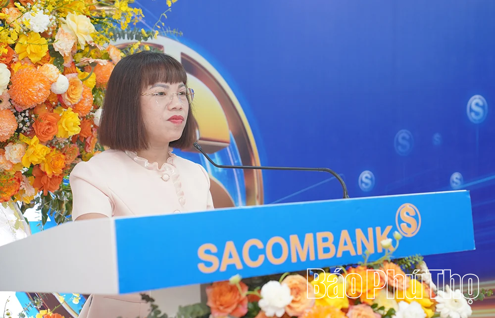 SACOMBANK khai trương Chi nhánh Vĩnh Phúc