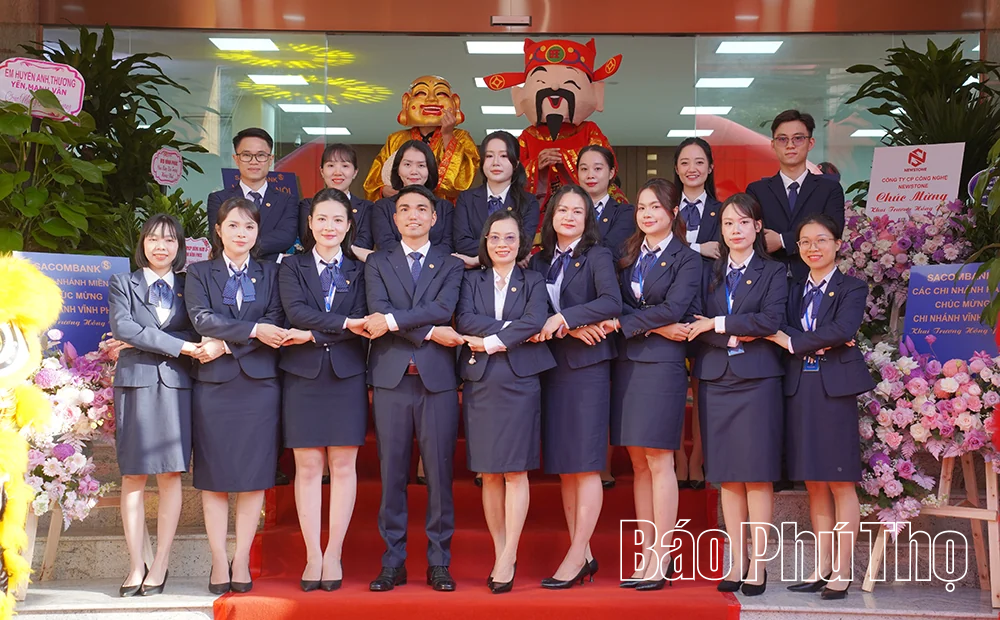 SACOMBANK khai trương Chi nhánh Vĩnh Phúc