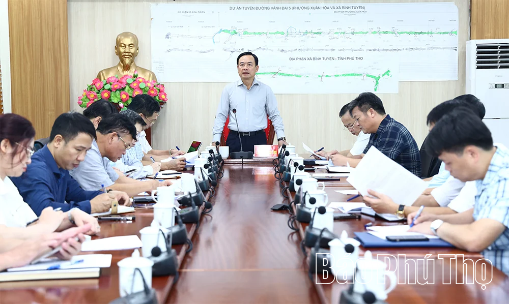 Tập trung tháo gỡ khó khăn, đẩy nhanh tiến độ Dự án hạ tầng giao thông kết nối Vùng Thủ đô