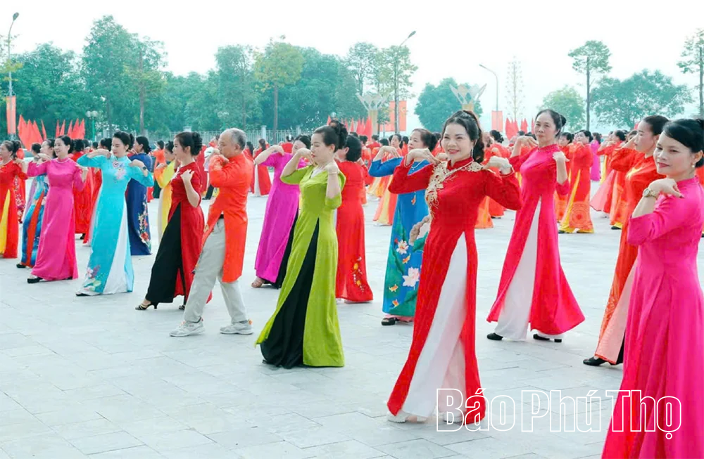 Phụ nữ Phú Thọ lan tỏa phong trào rèn luyện sức khỏe