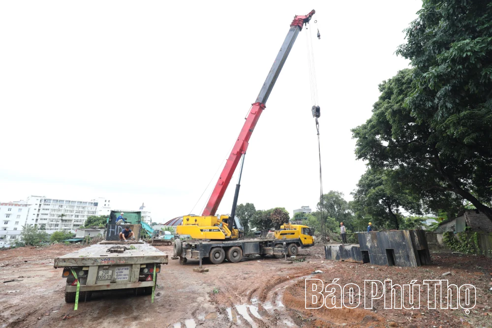 Đôn đốc tiến độ các dự án nhà ở xã hội tại 3 phường Nông Trang, Việt Trì, Thanh Miếu