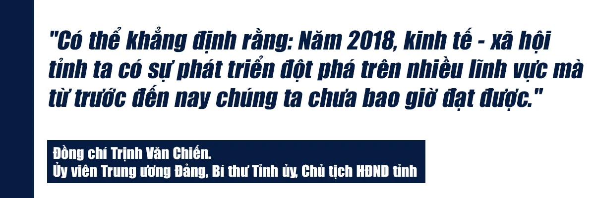 Thanh Hóa năm 2018 - Một năm bứt phá