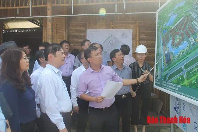 Đoàn giám sát của Ủy ban Thường vụ Quốc hội làm việc tại TP Thanh Hóa về tình hình quản lý, sử dụng đất đô thị