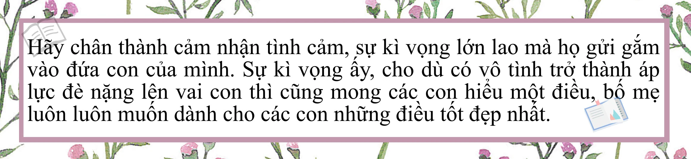 [E-Magazine] Đừng lo, có ba mẹ ở đây rồi