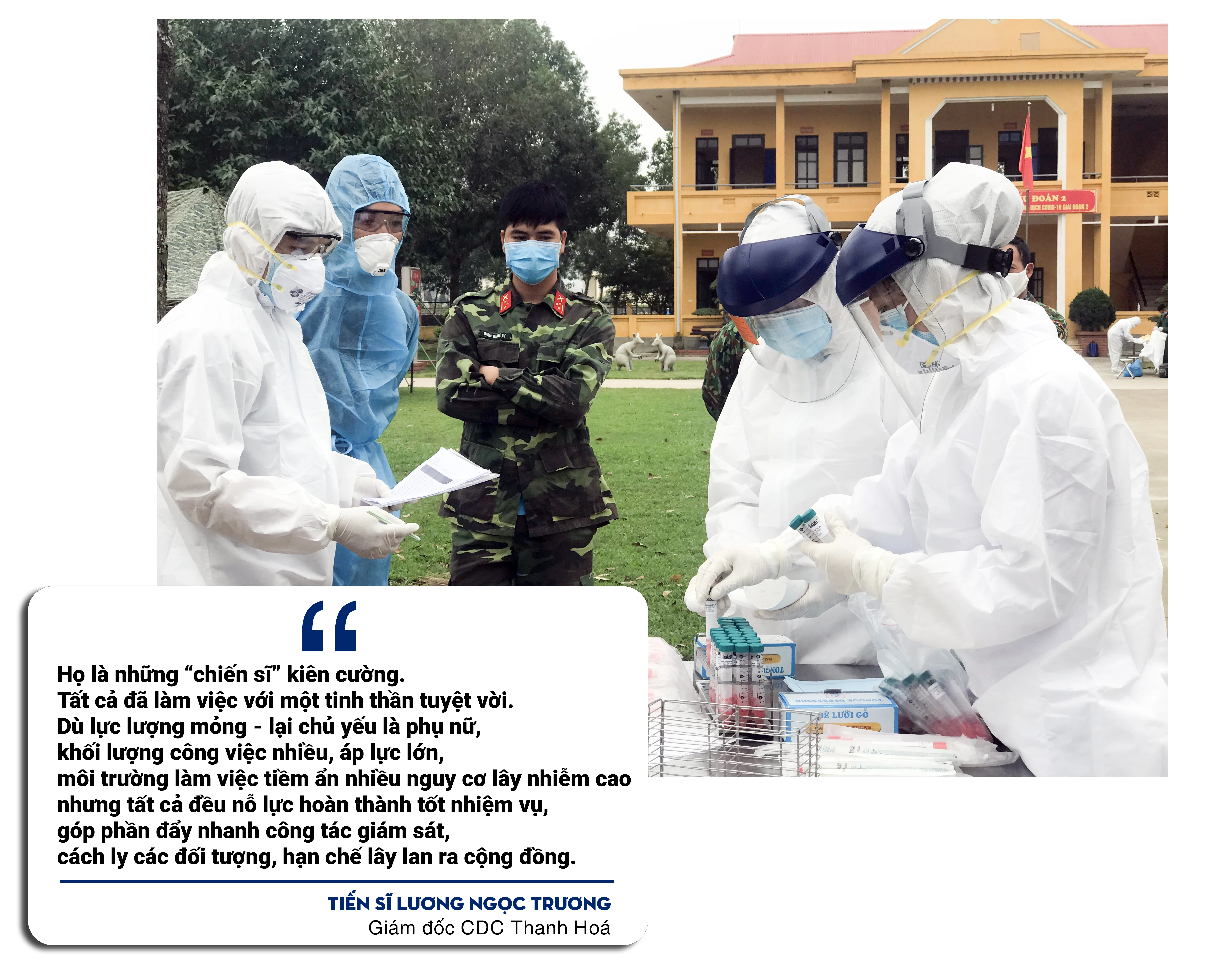 [E-Magazine] - Những “chiến sĩ” thầm lặng trên trận tuyến chống dịch COVID-19 ở CDC Thanh Hoá