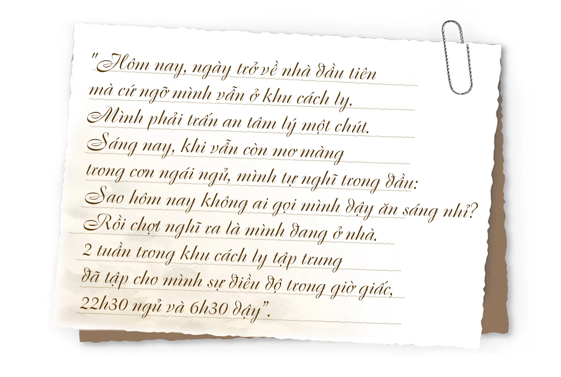 [E-Magazine] - Nhật ký trong khu cách ly của cô gái xứ Thanh: “Dẫu có nói thêm bao nhiêu lời cảm ơn chắc cũng không đủ”