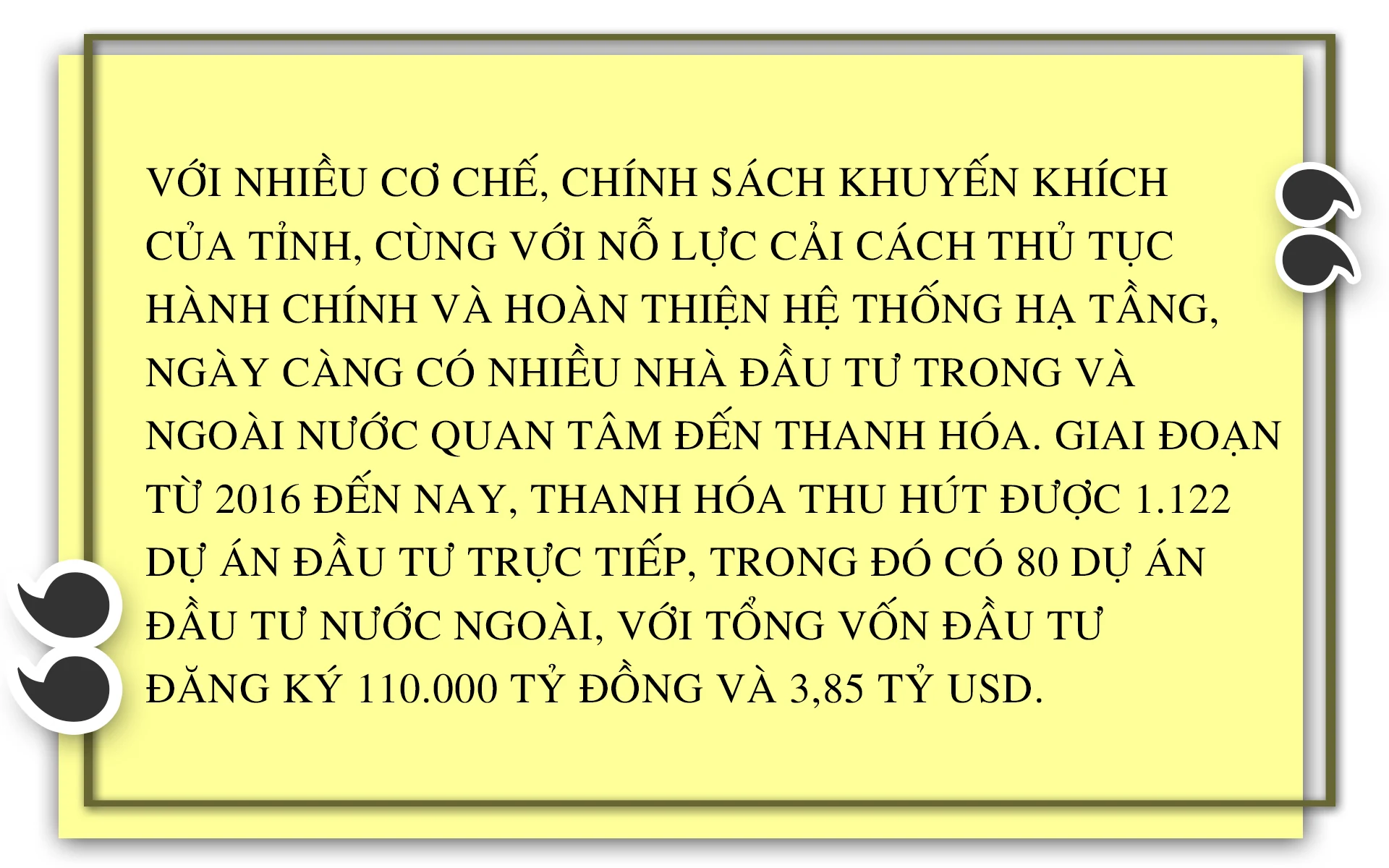 [E-Magazine] - “Thời kỳ vàng” thu hút đầu tư của Thanh Hóa