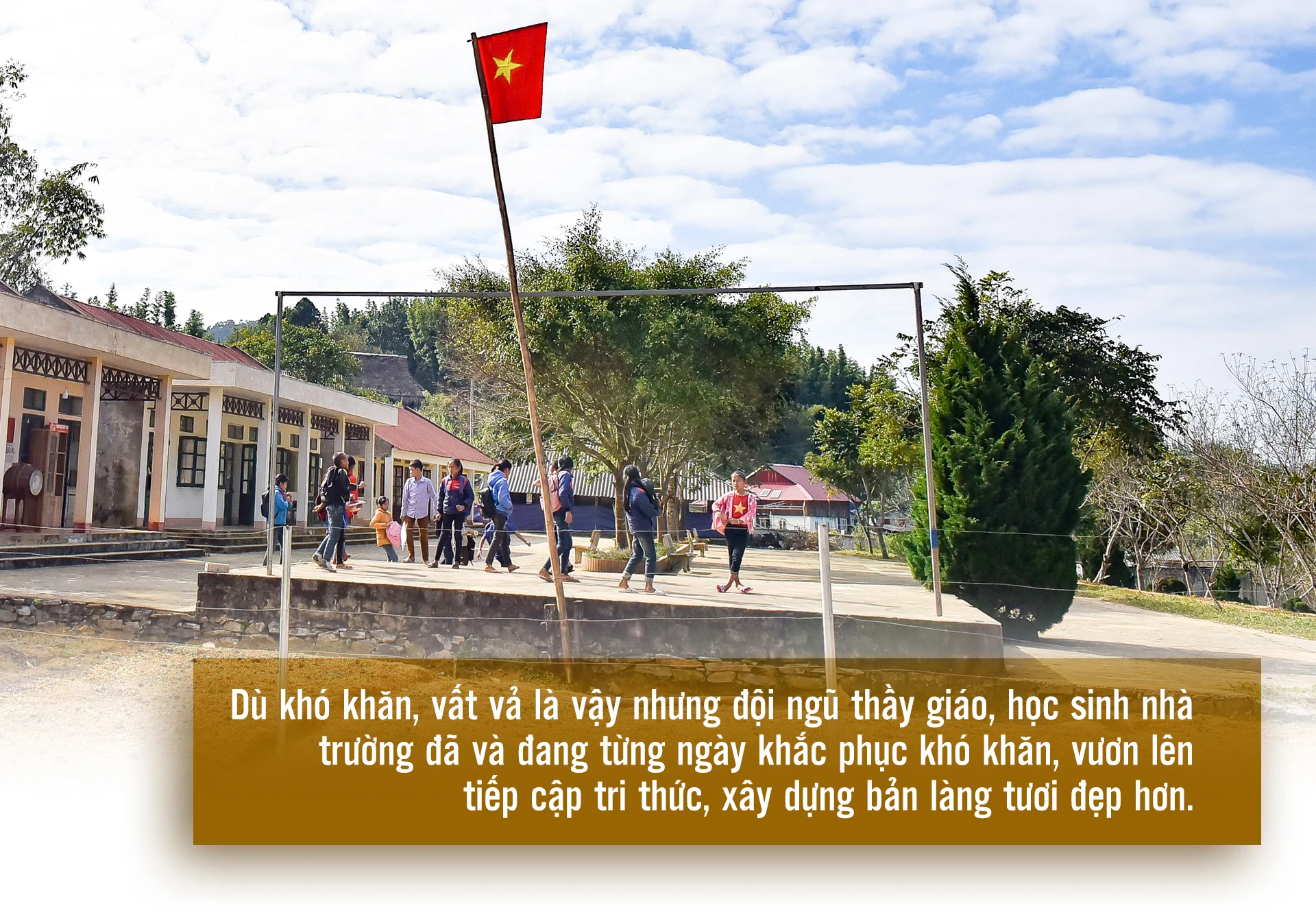 [E-Magazine] - Ngôi trường giữa đại ngàn 12 năm chưa có giáo viên nữ