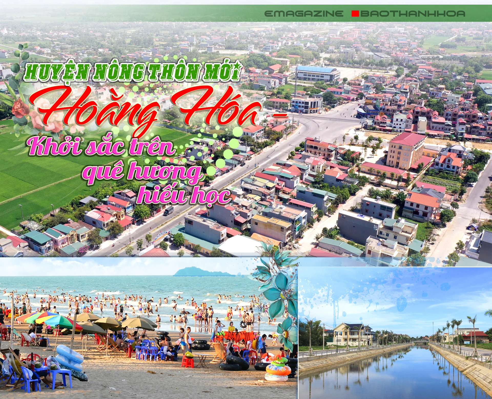 [E-Magazine] - Huyện nông thôn mới Hoằng Hóa - Khởi sắc trên quê hương hiếu học