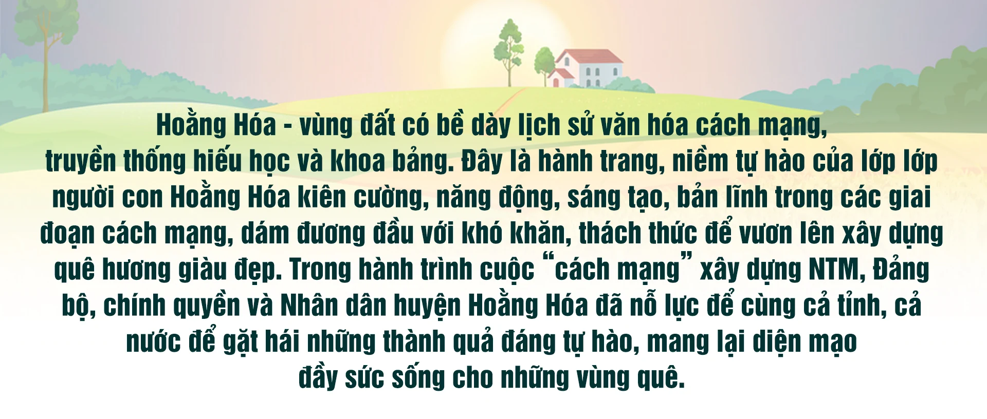 [E-Magazine] - Huyện nông thôn mới Hoằng Hóa - Khởi sắc trên quê hương hiếu học