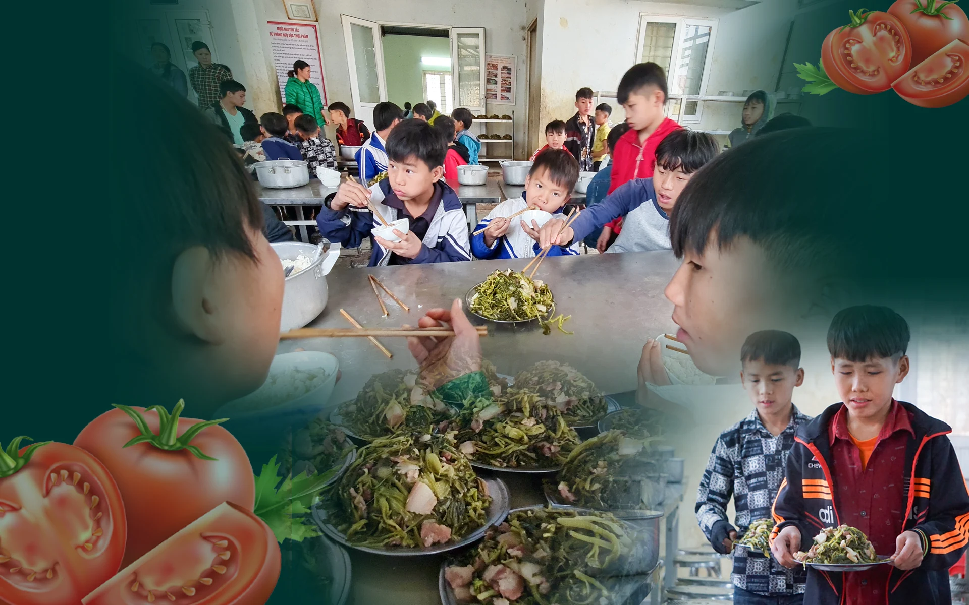 [E-Magazine] - Vườn rau sạch của học sinh vùng cao Xứ Thanh