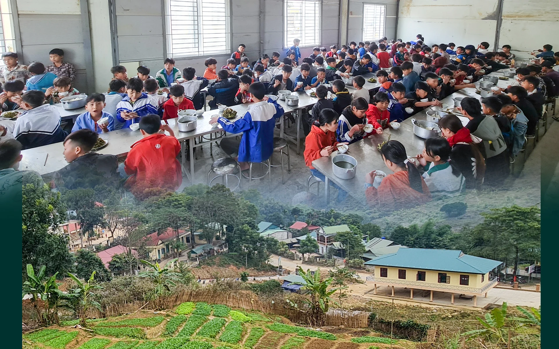 [E-Magazine] - Vườn rau sạch của học sinh vùng cao Xứ Thanh