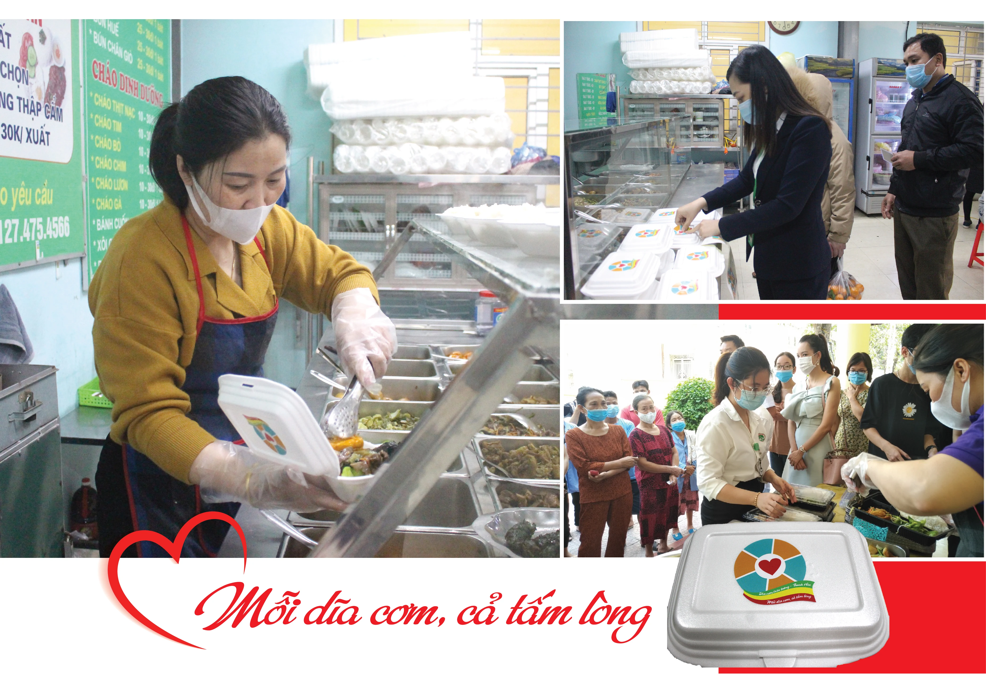 [E-Magazine] - Mỗi dĩa cơm, cả tấm lòng