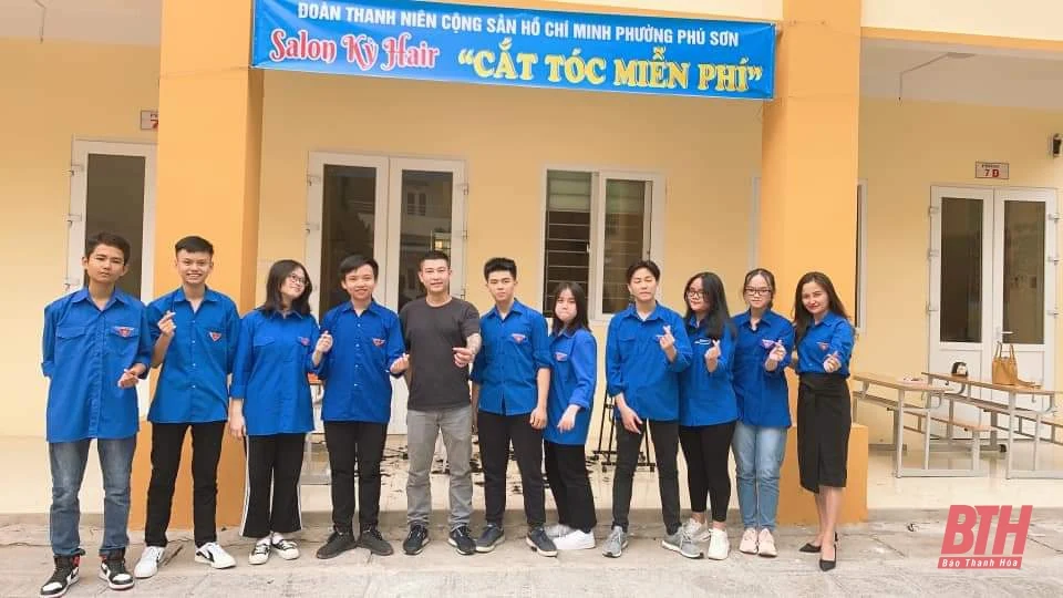 Tuổi trẻ Phường Phú Sơn tổ chức các hoạt động Tháng thanh niên, chung sức xây dựng phường kiểu mẫu