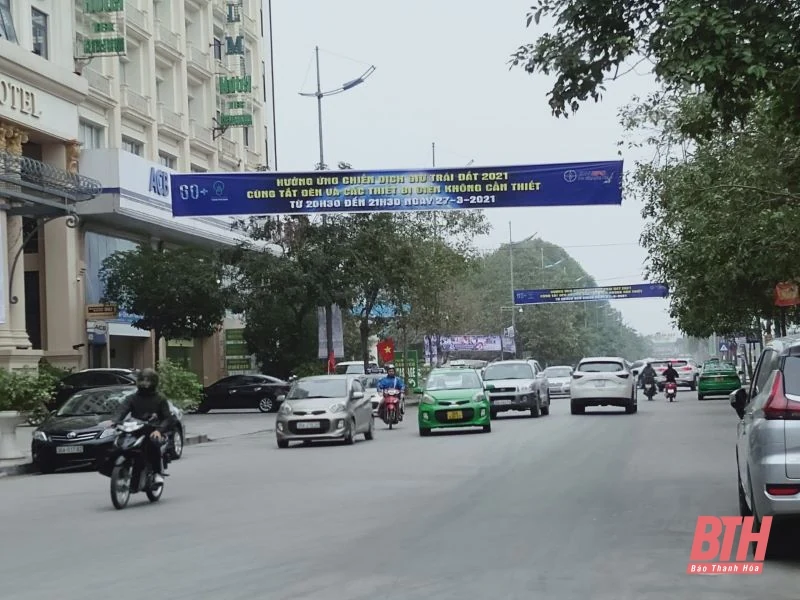 Công ty Điện lực Thanh Hóa kêu gọi hưởng ứng giờ trái đất 2021