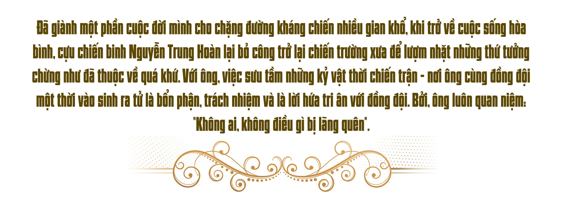 [E-Magazine] - Người góp nhặt hoài niệm