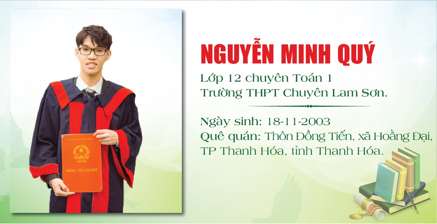 12 học sinh xuất sắc của Thanh Hóa được xét tuyển thẳng đại học năm 2021