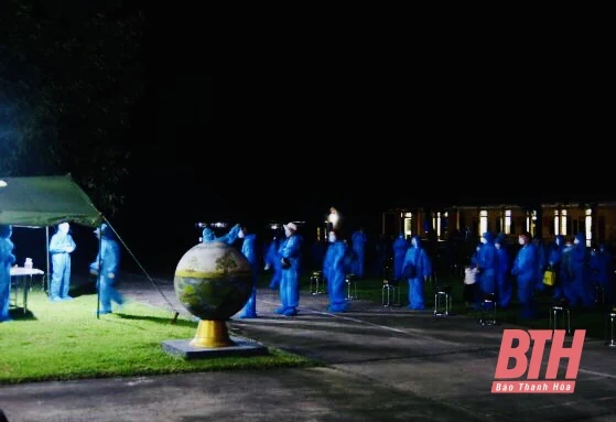 Sư đoàn 390 tiếp nhận cách ly 150 công dân Việt Nam trở về từ Philippines