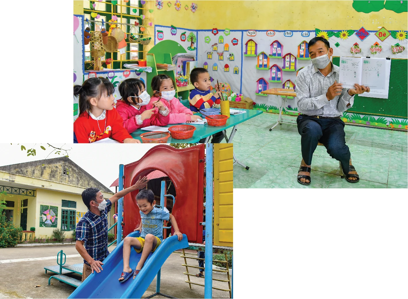 [E-Magazine] - Chuyện về những thầy giáo làm “cô” nuôi dạy trẻ