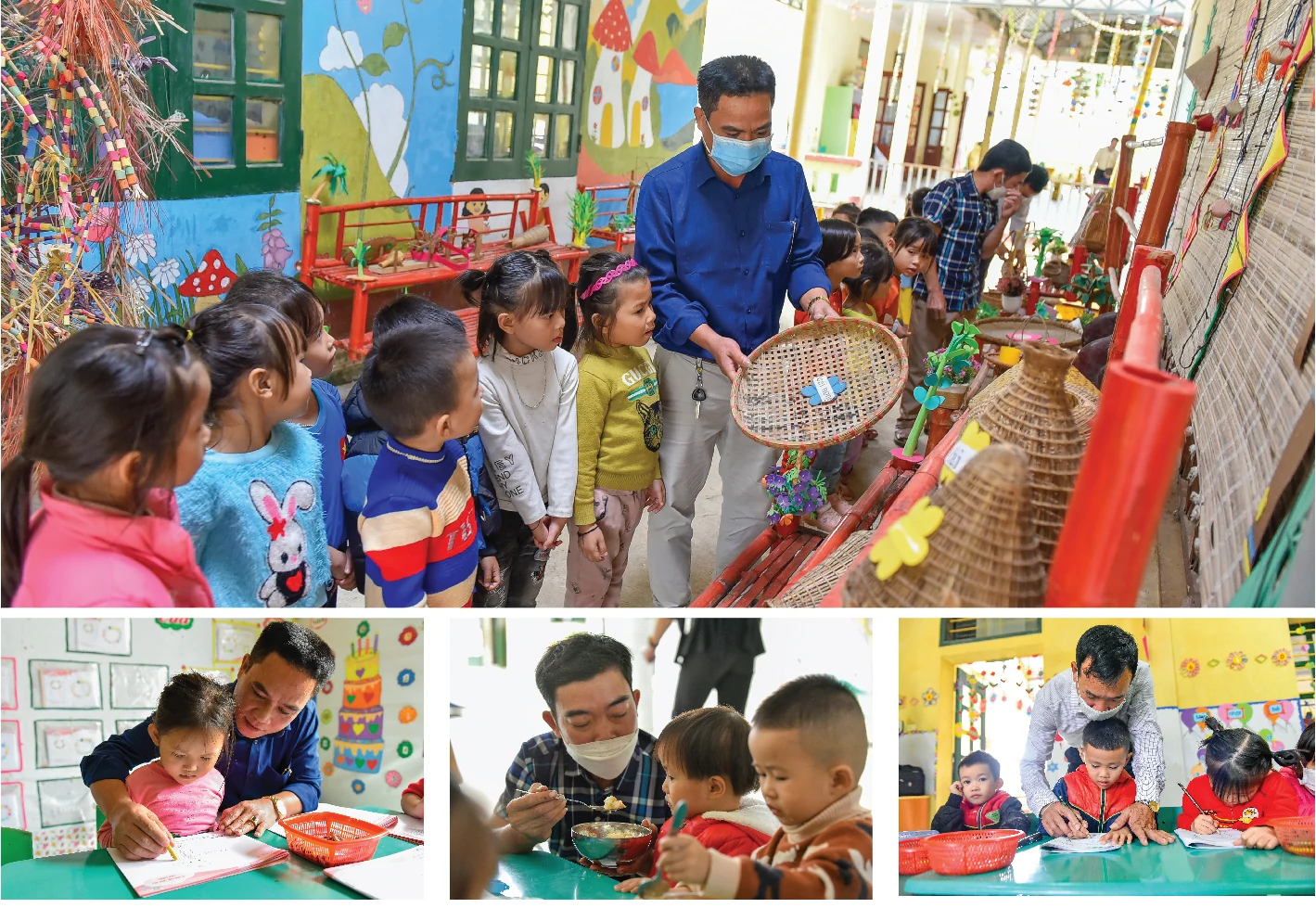 [E-Magazine] - Chuyện về những thầy giáo làm “cô” nuôi dạy trẻ