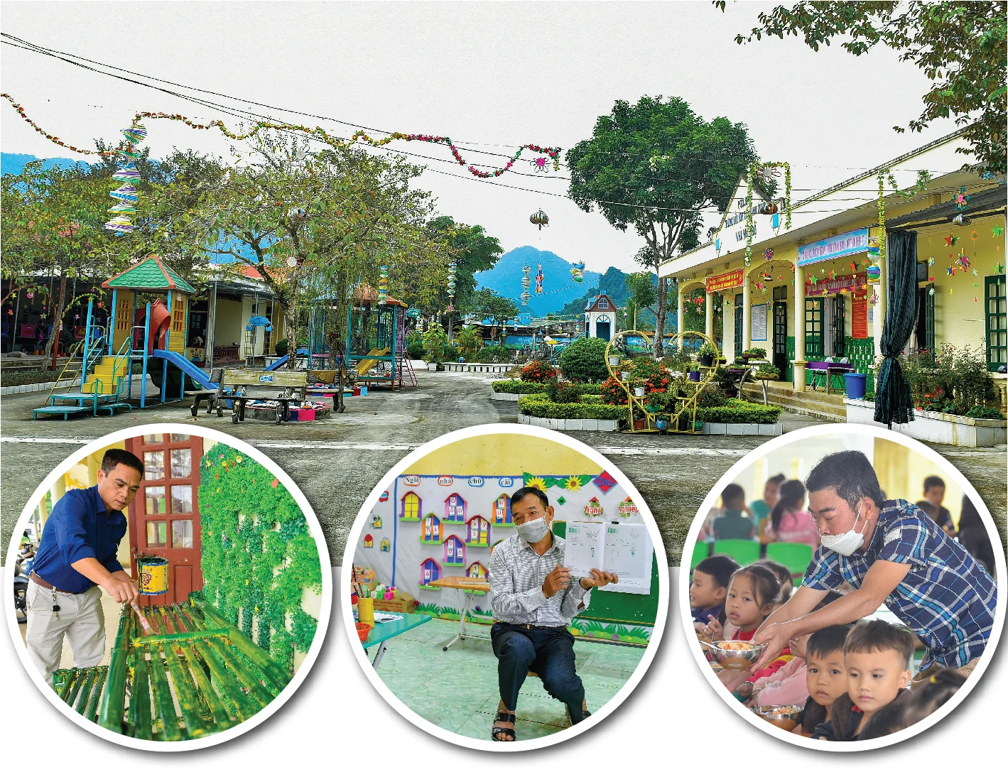 [E-Magazine] - Chuyện về những thầy giáo làm “cô” nuôi dạy trẻ