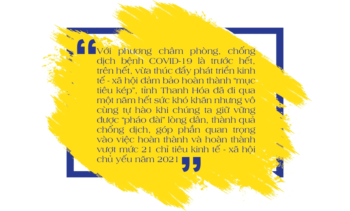 [E-Magazine] - Nhìn lại một năm Thanh Hóa phòng, chống dịch COVID-19: Nhiều việc khó nói thành lời