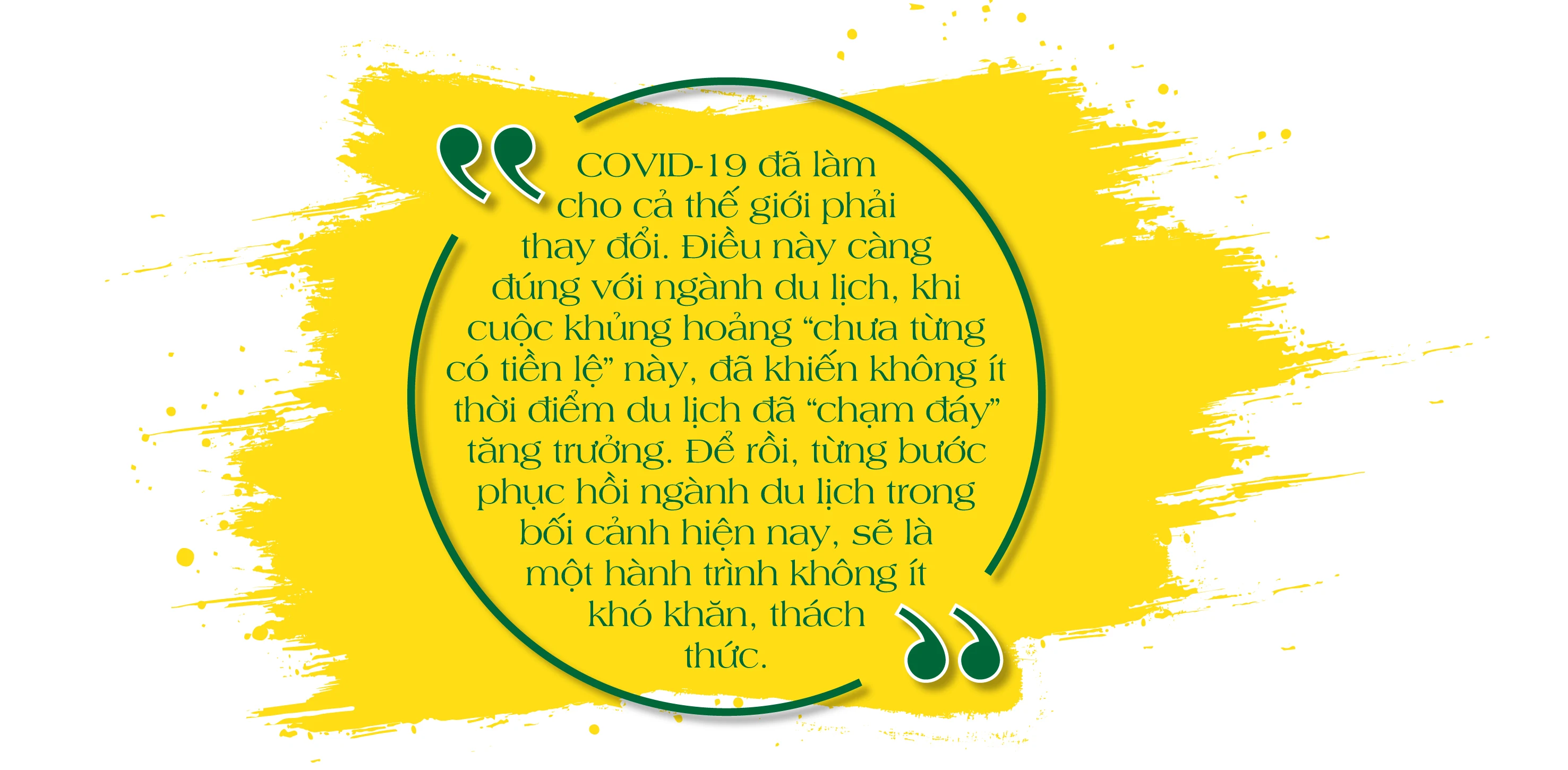 [E-Magazine] - Du lịch: Từ “chạm đáy” đến hành trình phục hồi