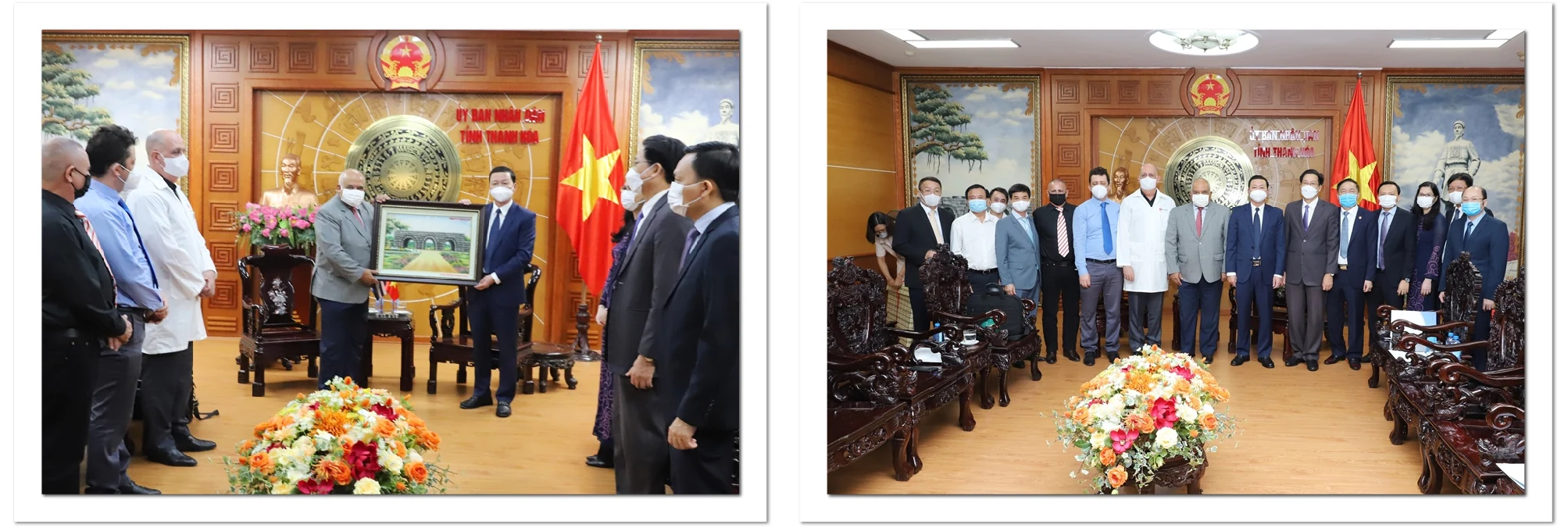 Hình ảnh hoạt động của các đồng chí lãnh đạo tỉnh trong năm 2021