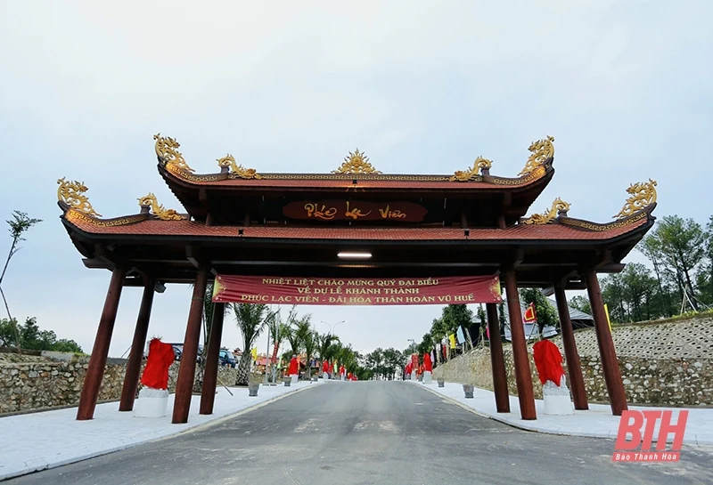 Tổng Công ty CP Hợp Lực khánh thành Phúc Lạc Viên - Đài hóa thân hoàn vũ Huế