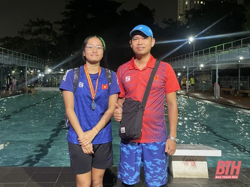 Cao Thị Duyên giành HCV thứ ba cho môn lặn, phá kỷ lục Đại hội Thể thao toàn quốc lần thứ IX 